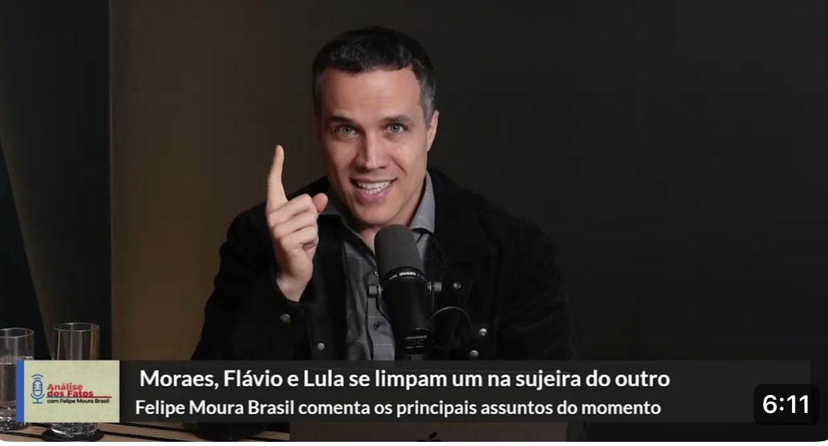 FMouraBrasil's tweet photo. Moraes retalia Mendonça e escala crise no STF: https://t.co/kVHeyBtWMC.

Comentei ao vivo o pedido de investigação feito ao presidente da Corte, Edson Fachin.

Assista ao corte. https://t.co/EyhDU32yjh