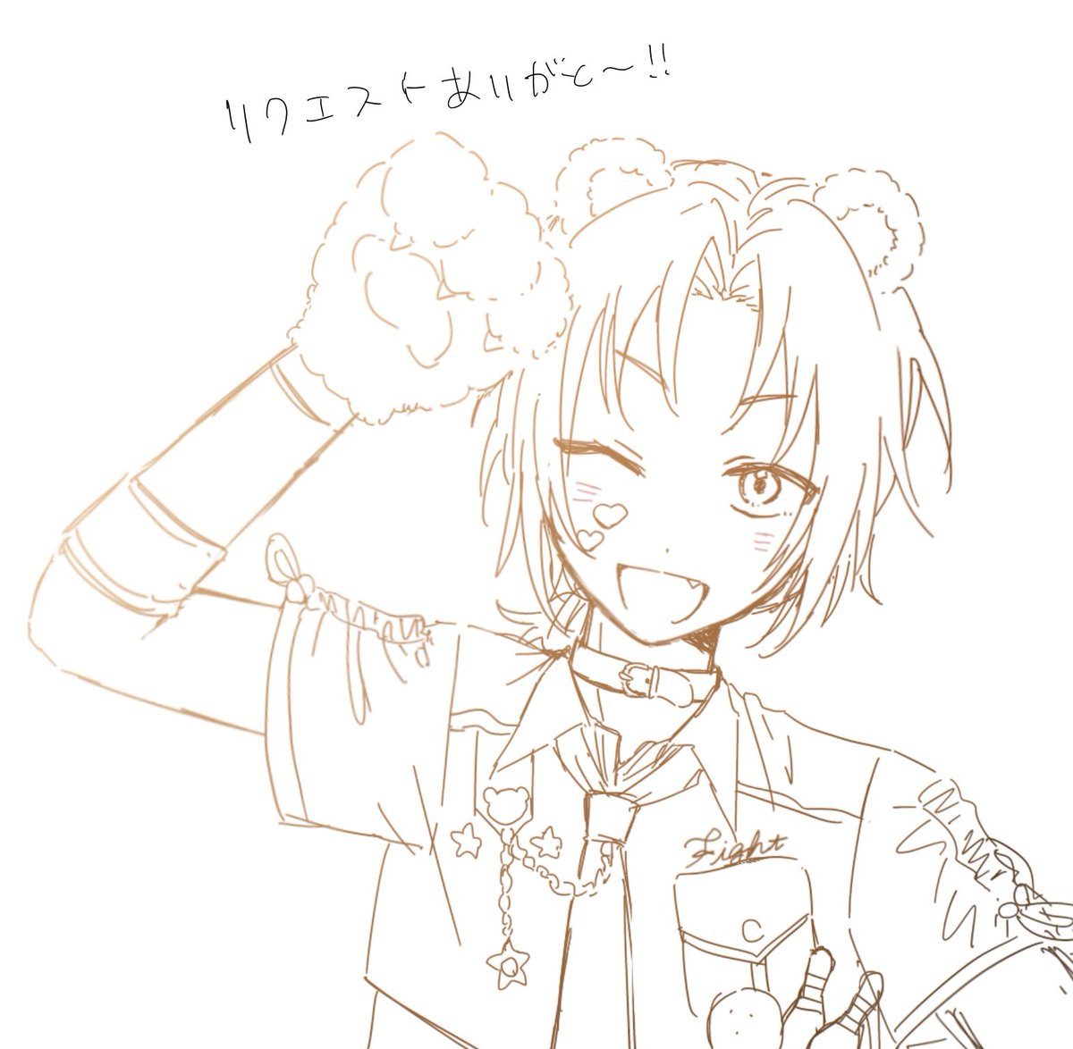 2246kn226's tweet photo. 最近はあんスタの絵をちまちま描いてます、妖はじ22巻の発売楽しみです😊 https://t.co/w033Zyt1ZW