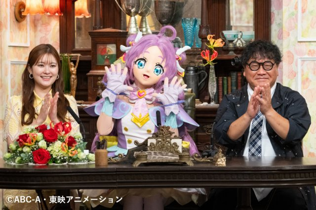 livedoornews's tweet photo. 【はなまる解決】『名探偵プリキュア！』キュアアンサー、『ナイトスクープ』特命局長に就任
https://t.co/YJkvSwYpgL

18日放送回で「特命局長」を務める。おなじみの決め台詞とともに自己紹介し、「いつも楽しくみています」と番組について語った。間寛平探偵がギャグを伝授する一幕もあるという。 https://t.co/WqIpDTHTDq