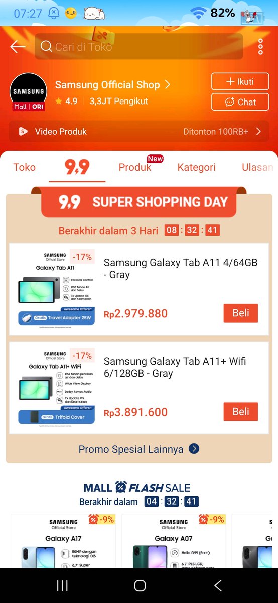 ekaawal2816's tweet photo. @ShopeeID Welcome to Galaxy S, di #GalaxyS26 FE terbaru 🤩 #ItsFEnomenal #TheNewGalaxyS26FExShopee

3 https://t.co/vR82nRIZHS