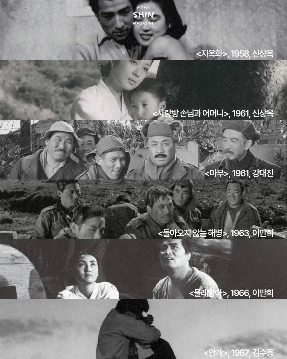 mylikemovie's tweet photo. 한국영상자료원에서 선정한 한국 영화 100선 https://t.co/nhjG7mbjg8