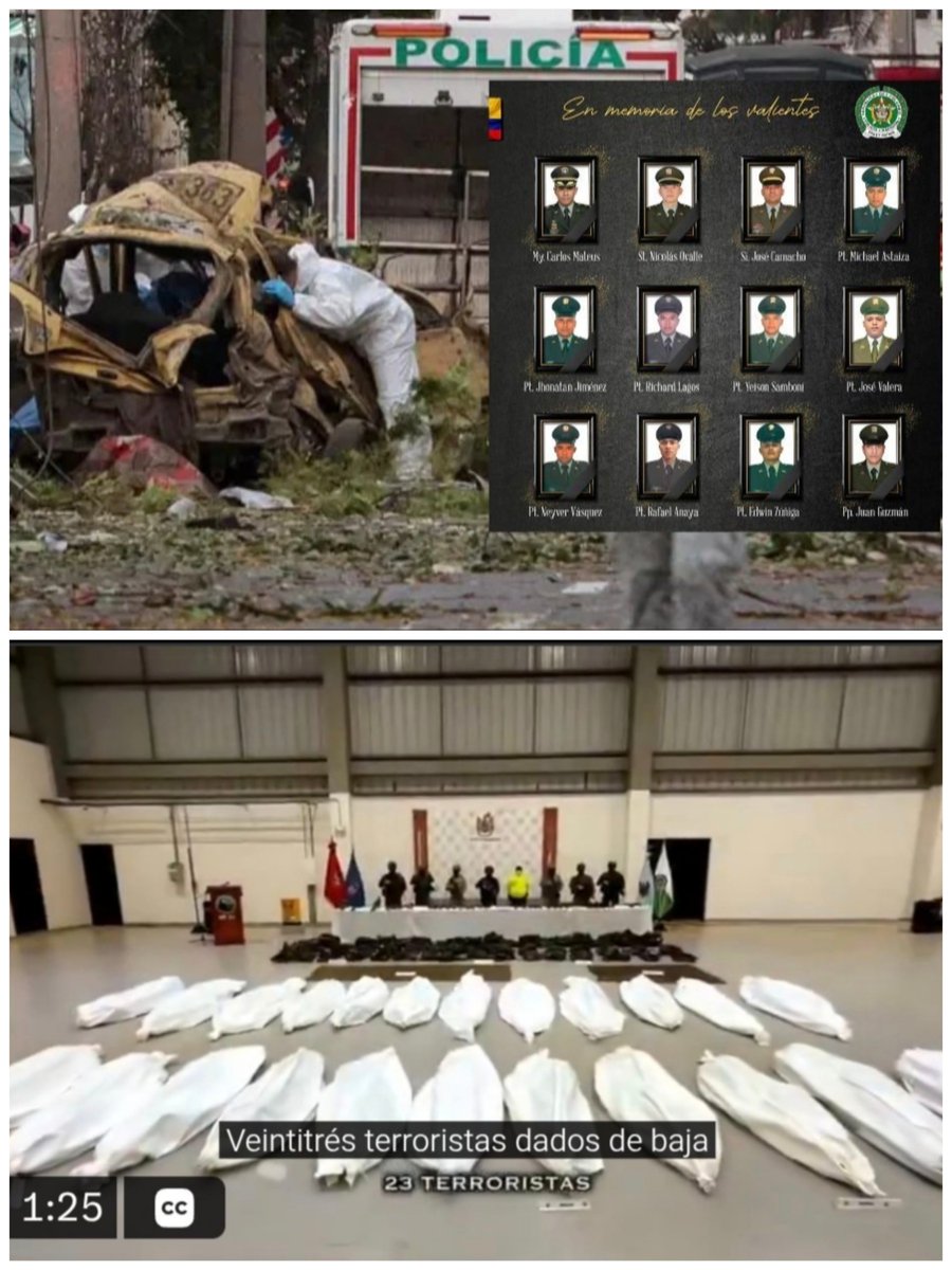ojocolombia2026's tweet photo. 🇨🇴 Alguien puede explicar por qué PETRO y El PACTO HISTÓRICO nunca condenaron el asesinato de 12 policías por parte de las FARC hace 1 año en el Guaviare.

Pero hoy están indignados y de luto  por la baja de 23 GUERRILLEROS de las FARC.

Alguna explicación ❓ https://t.co/xFzuQ5bIHe