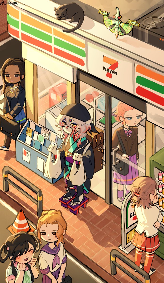 Lithuea's tweet photo. buy something to celebrate? 
#モノノ怪_FA #mononoke https://t.co/uQw8grJ4EY