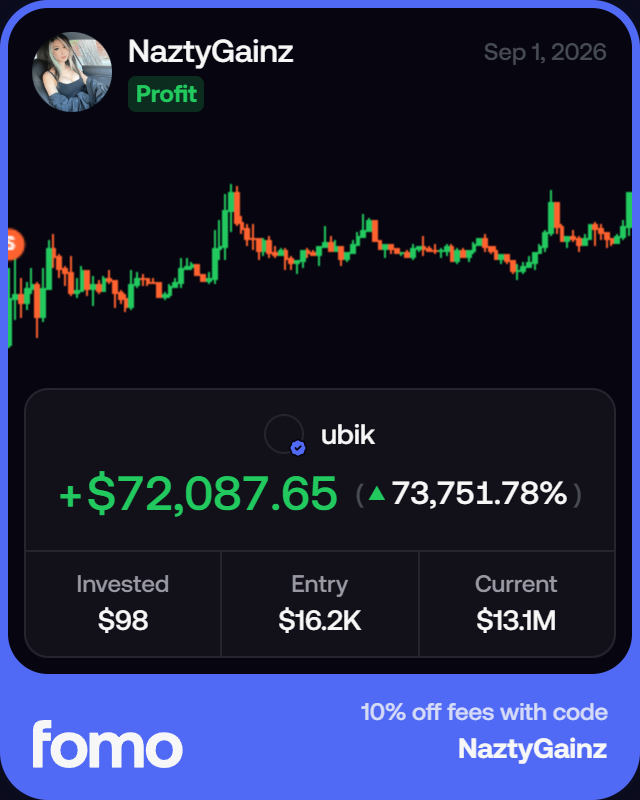 NaztyGainz's tweet photo. We are so early we have no idea what $ubik even is https://t.co/u1rvs18CK2