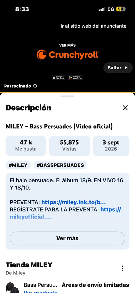 tommvstb's tweet photo. Solo estas vistas y likes? Que está pasando?!?! @MileyCyrusBz @MileyUpdates @miley @TudoMiley https://t.co/uZmOHfrZYd