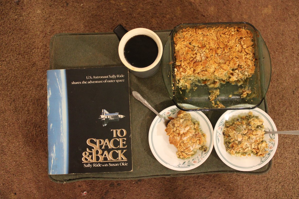 docsanderson's tweet photo. #Scientists #SciFi #SharingWithFriends @TomoJustFunky @NatGeo @danpeckwx @HeartsofHeroes_ @Nature Lizzie Mags G made Green Bean Casserole checking out 2022s Moonfall with Halle Berry in 4th Photo my #NASA #Kids Collectors Book To Space&Back By Sally Ride Mwah #Space #Magic Lelon https://t.co/4H3N4miqCJ