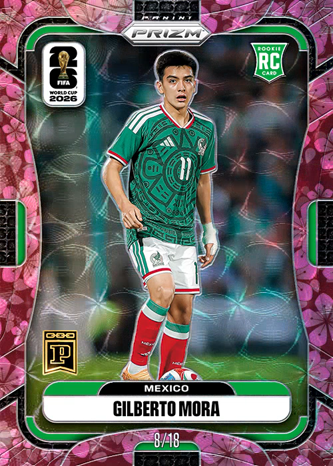 paninitracker's tweet photo. ⚽ Gilberto Mora #8/18 SOLD for $200.00 (0.08 ETH)
2026 Panini NFT Prizm World Cup Soccer · Base Prizms Plum Blossom
Buyer: MangiMi 👤 https://t.co/D1uw5KoiUB
See more #GilbertoMora for sale 👉 https://t.co/5omTksh1Qk
#whodoyoucollect #nft #PaniniNFT #PaniniBlockchain https://t.co/cIAxf4G2pr