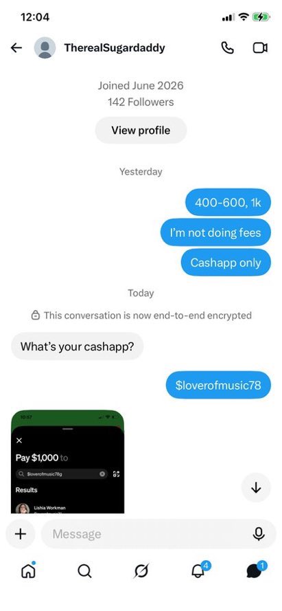 wendy_low's tweet photo. SCAMMER! Asked for a fee! https://t.co/1bPOVPkfQs