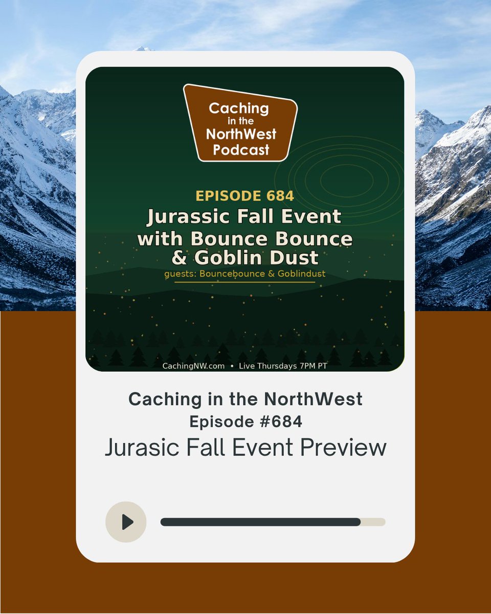 CachingNW's tweet photo. This Thursday: previewing the Jurassic Fall Event with guests Bouncebounce and Goblindust — breadboard gadget cache building, 09/19 at the Bounce Bounce shop. Live 7PM PT. https://t.co/Z3P74C2ZBE #JurassicFall #Geocaching #GadgetCache https://t.co/czYWNapDZZ