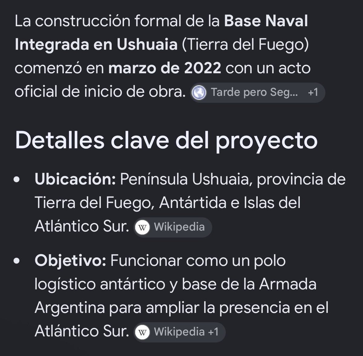 MatiAromi's tweet photo. Milei anunció literalmente una ley que ya existe desde 2011 y una base naval que ya inició su obra en 2022.

💀💀💀 https://t.co/oevyNdSMq5