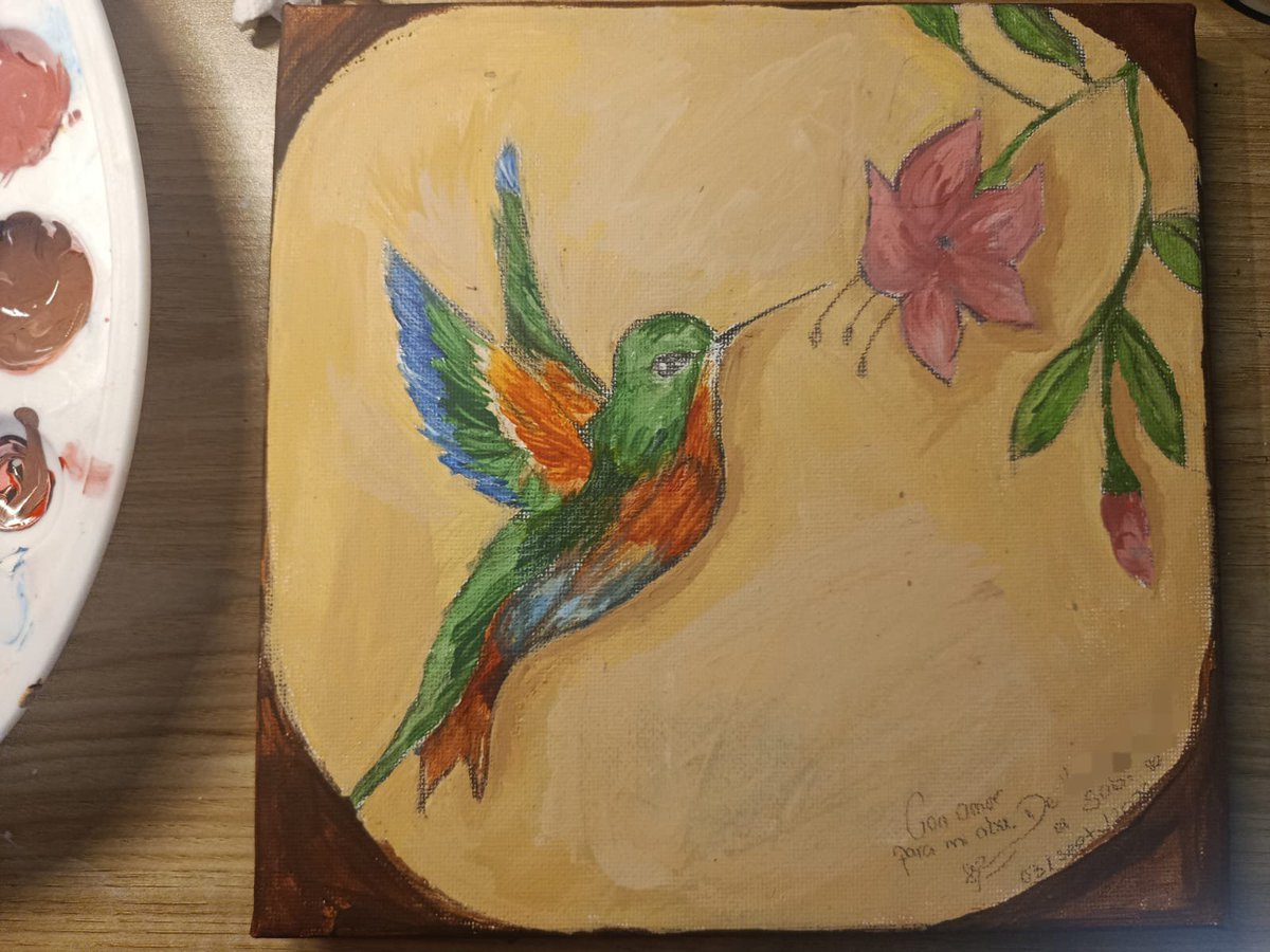 antochuuu's tweet photo. regalo de cumpleaños que hice para mi abuela en acrílicos 

#drawtwt https://t.co/1xjOp3o0id
