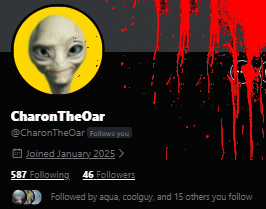 awoferawofer's tweet photo. @alunoawesome yeah like the others said this charon guy is preAUGHHHH https://t.co/6zOLfLw5YL