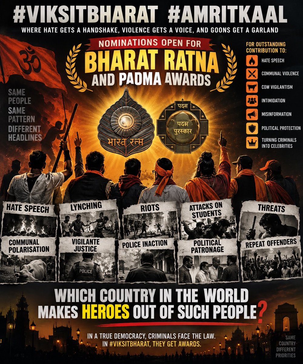 sidd_sharma01's tweet photo. 𝐌𝐨𝐬𝐭 𝐝𝐞𝐬𝐞𝐫𝐯𝐢𝐧𝐠 𝐢𝐧𝐝𝐢𝐯𝐢𝐝𝐮𝐚𝐥𝐬 / 𝐩𝐞𝐨𝐩𝐥𝐞 𝐟𝐨𝐫 #𝐁𝐡𝐚𝐫𝐚𝐭𝐑𝐚𝐭𝐧𝐚 #𝐏𝐚𝐝𝐦𝐚𝐀𝐰𝐚𝐫𝐝𝐬 𝐢𝐧 #𝐕𝐢𝐤𝐬𝐢𝐭𝐁𝐡𝐚𝐫𝐚𝐭 𝐚𝐧𝐝 #𝐀𝐦𝐫𝐢𝐭𝐤𝐚𝐚𝐥

Kapil Mishra
Anurag Thakur
Parvesh Verma
Abhay Verma
Mohan Singh Bisht
Jagdish Pradhan
Yati Narsinghanand
Monu Manesar
Shambhulal Regar
Raja Singh
Suresh Chavhanke
Sadhvi Prachi
Suraj Pal Amu
Bajrang Muni Das
Pramod Muthalik
Pravin Togadia
Kajal Hindustani
Kalicharan Maharaj
Puneeth Kerehalli
Swami Prabodhanand Giri
Swami Anand Swaroop
Mahant Paramhans Das
Tajinder Pal Singh Bagga
Nupur Sharma
Naveen Jindal
Vikram Singh Saini
Yogendra Bhardwaj
Vikas Patel
Hari Om Sisodia
Naresh Kumar Sehrawat
Anshul Dadhich
Amit Jani
Deepak Sharma
Kamal Gautam
Rakesh Sinha
Sadhvi Saraswati
Rameshwar Chaurasia
Raghuveer Singh
Sanjay Sharma

#BJP_Leaders #BJPSupporters #DeservingPeople #RamMandir #Ayodhya #SwatantraBharadwaj #DelhiPolice #ACP_Delhi #SachinSharma