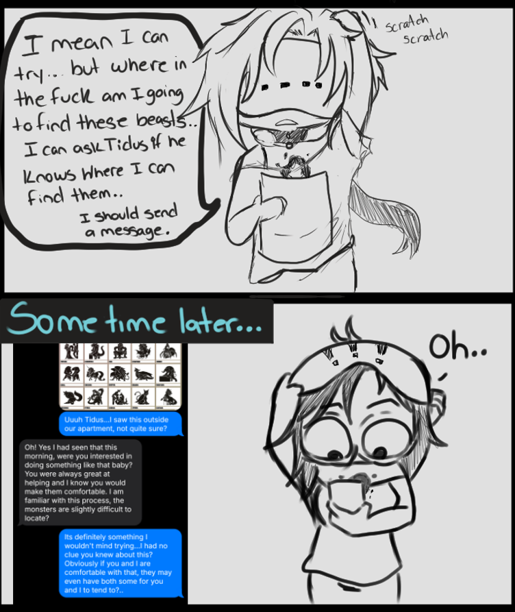 MalVoodu's tweet photo. Signing up  for  the Monster Fucker lience this time.. i hope i  can get them all if i can..  Im actually Got the Idea from @LluisAbadias Twitter post..   #art #nsfw #comic #ocartist https://t.co/YuXbPOkEnd