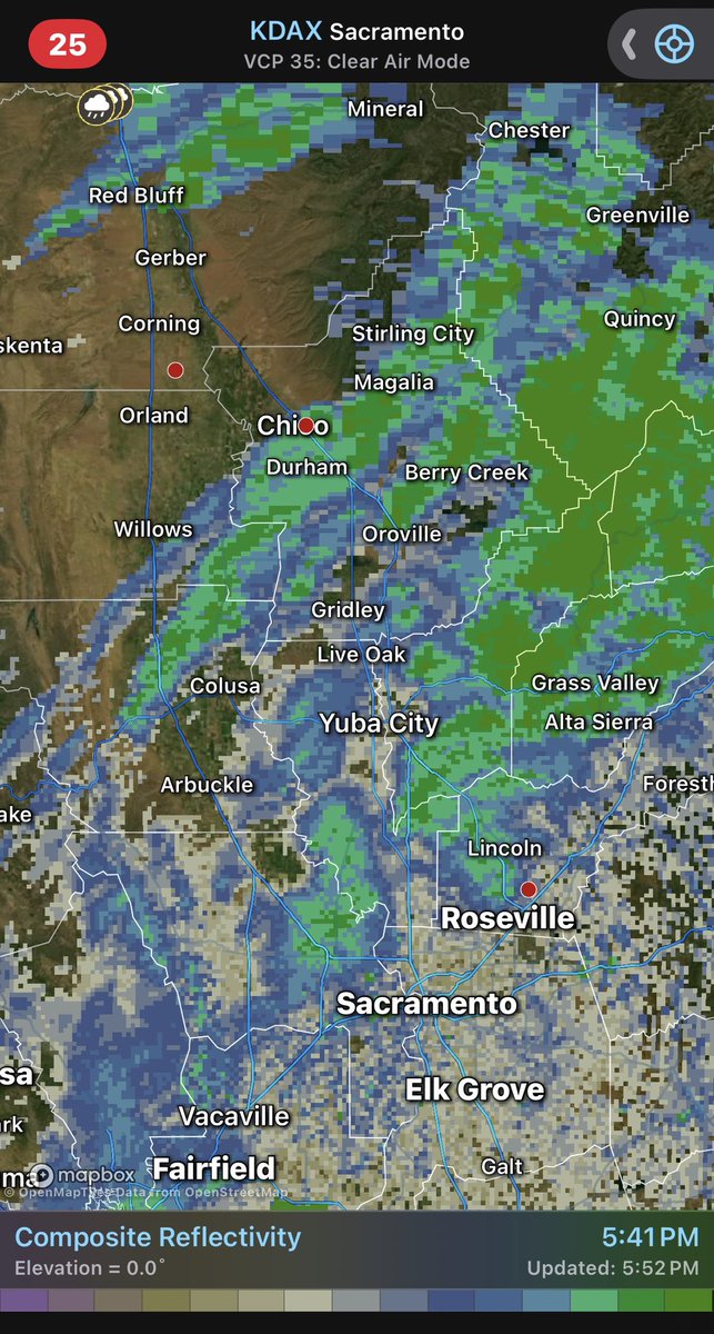 weatherechowx's tweet photo. Rain in NorCal! Time for precip mode #storm1 of the new season https://t.co/i8FHwyopbC