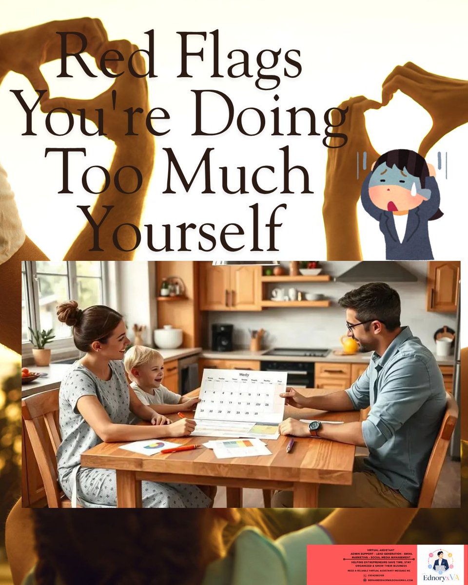 bernabeednor's tweet photo. Working weekends? Missing family time? Still answering emails during dinner? It’s time to stop doing everything yourself.

DELEGATE — Build a business that gives you back your time.

Comment “SUPPORT” if you’re ready to lighten your workload and make more time for what matters. https://t.co/7IBha2WGen