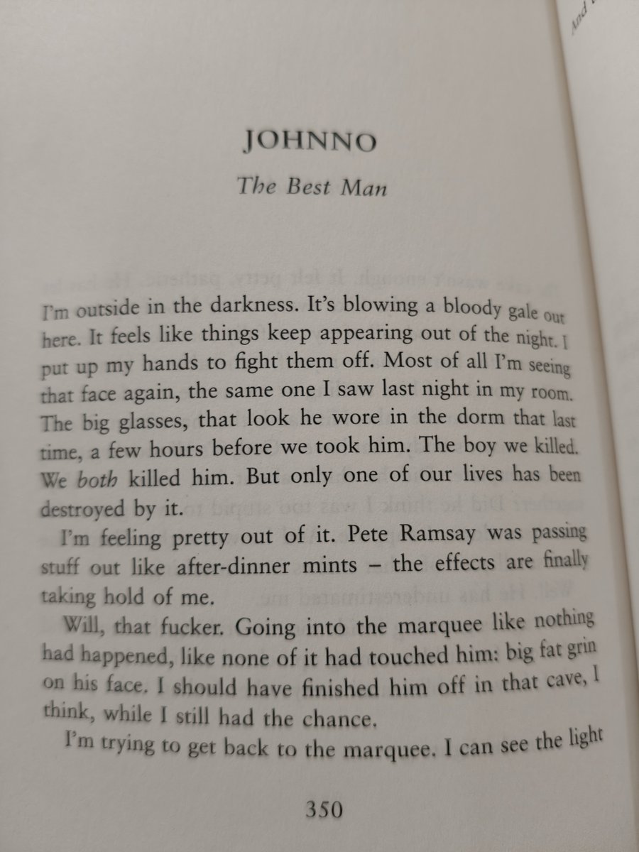 RavaliTweeted's tweet photo. Just finished #TheGuestList. Unlike regular murder mysteries which make you predict who the killer is or why he/she killed, this book wants you to predict who was killed too. 

Something different from what I have read usually.
A 3.5 out of 5, easily.

#bookreview #LucyFoley https://t.co/yainDPZ8dC