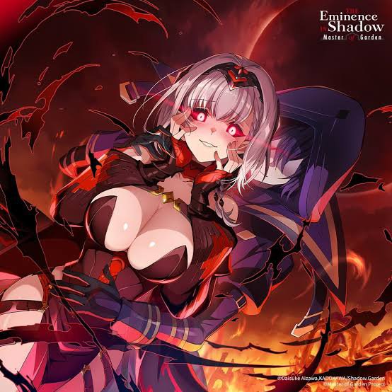 hypnscen's tweet photo. For the corruption fans, in "Eminence in shadow: Master of garden" the girls are being corrupted due to diabolos influence"

This all happens in apocrypha story. https://t.co/jcmydpkVEp