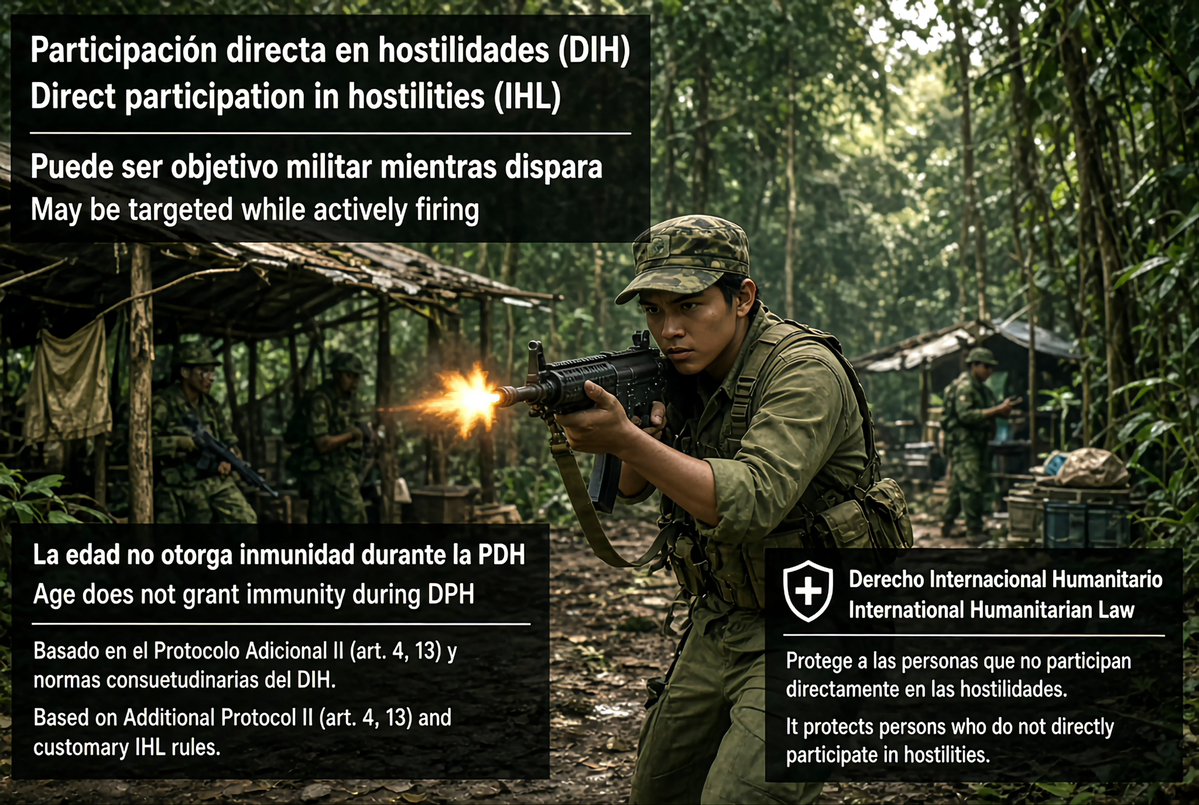 NewTr0l's tweet photo. @bilivayic @waldoalarconho1 @CorteSupremaJ @FiscaliaCol Si pueden, lo dice el Derecho Internacional Humanitario. https://t.co/LazOANWuxm