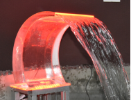 SwimeP41693's tweet photo. Upgrade your pool with this stunning LED waterfall arch feature. Clear transparent acrylic structure with built‑in RGB LED lights casts vibrant glowing colors over flowing water.
Elegant arch‑shaped design, creates beautiful cascading water flow https://t.co/6U9kYBlT7p