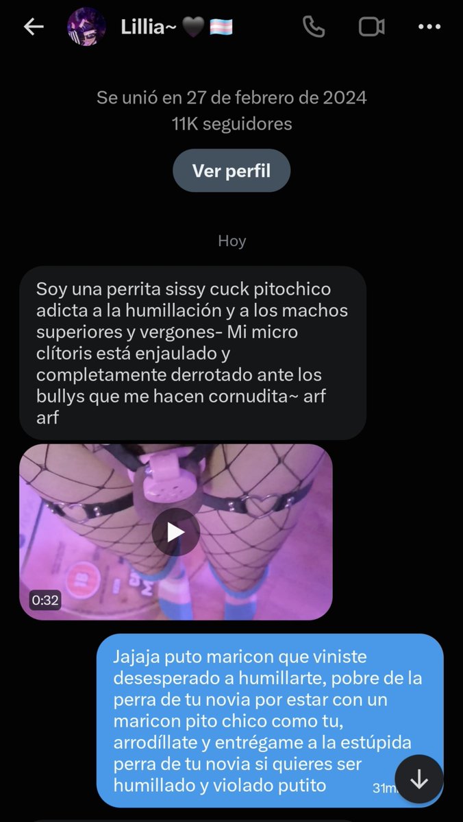 Culeasissy's tweet photo. Otro maricon mas que viene a humillarse, esta perra quiere ser acosada y humillada por cualquier hombre que la trate como una puta, @SillyYeenFemboy ven a pedir que te usen como un juguete maricon. https://t.co/zLg5mmgwem