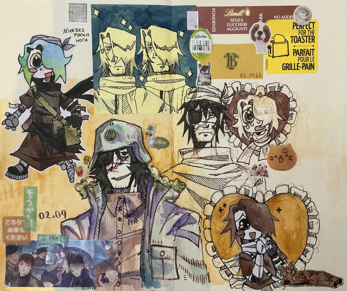 Bacenbaken's tweet photo. #sketchbook #art #oc https://t.co/Br87SzFE1y