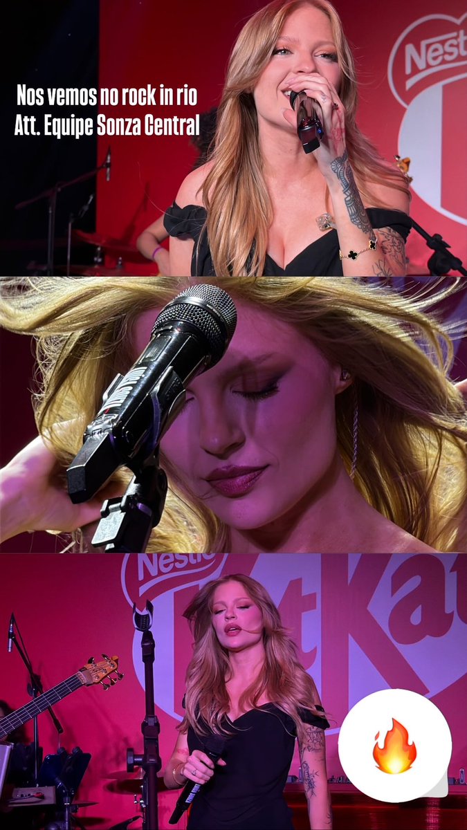 sonzacentral's tweet photo. Nos vemos no rock in rio dia 7 de setembro hein!? 

#KitKatRockInRio2026 
#KitKatcomLuisaEDennis  #LiveKitKat https://t.co/wCeLzbgK8p