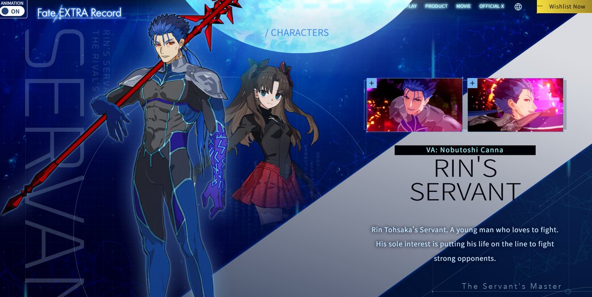 TypePHZ's tweet photo. Rin e Chulainn é uma combinação muito insana de Mestre/Servo. Design do Chulainn está irado. https://t.co/AYUtBvzJaj