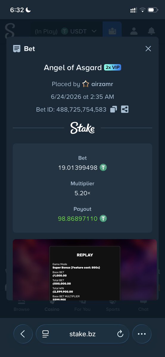 achoeeli's tweet photo. @ValkyrieXStudio here’s my best win! hoping to get a chance to have it doubled! @ValkyrieXStudio 

Bet ID: 488,725,754,583
stake: airzamr https://t.co/QA2DbHoMEV