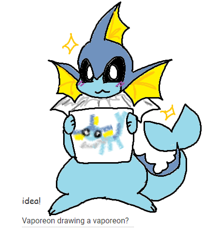 vaporeoning's tweet photo. day137 #vaporeon #pokemon https://t.co/iz70gu5D9K
