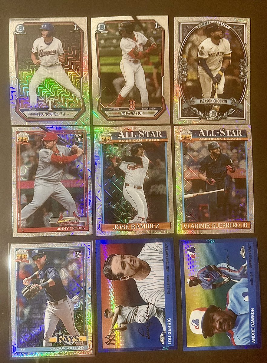 TommysHobbyChnl's tweet photo. #THCStackSale01 Night 6
Post 6
Baseball- $1 each
PWE 1-4 cards $1.50
BMWT $6
Orders over $75 ship free!
International shipping would be at cost
PayPal and Venmo accepted!
Retweets appreciated π
#THCStackSaleBaseball https://t.co/vubwGkkeG4