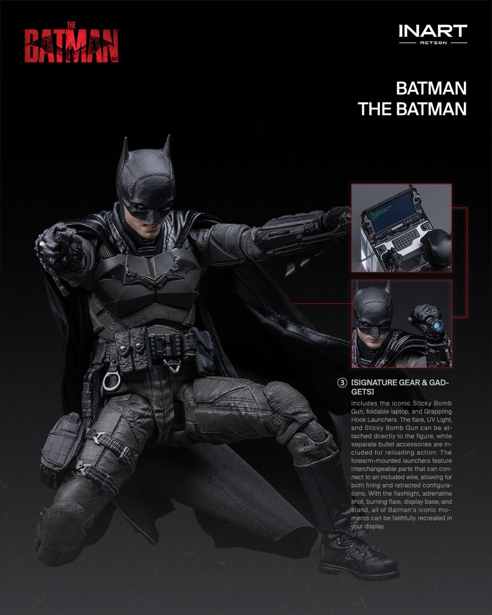 INART_Official's tweet photo. INART Action - The Batman - Batman Action Figure

Pre-orders open today: September 4, 2026, 20:00 GMT+8
👉: https://t.co/QnV0JOtb9x

"I have to become more. People need hope, to know someone’s out there for them."

#INARTAction #TheBatman #Batman #OfficialLicensedProduct #INART https://t.co/o4Ziysc0v8