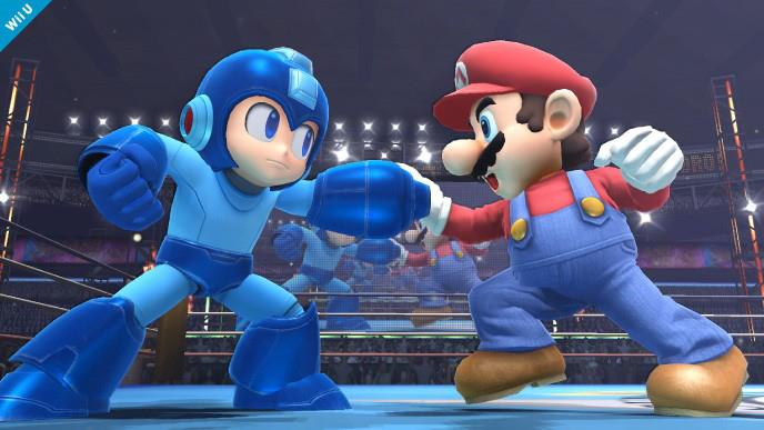 BoundaryBreak's tweet photo. Megaman was announced for Super Smash Bros on this today 13 years ago. https://t.co/7T6S6vVpHf