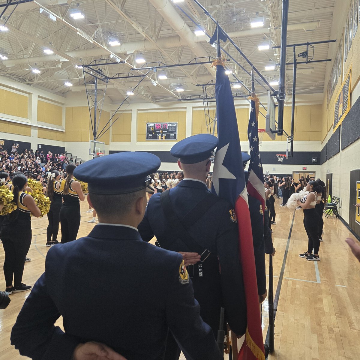 WBhsRod's tweet photo. Sights and sounds of @NISDBrennan first pep rally of the season last Friday. Mr. Rod hanging out with @MrGMachine1 #BFND #GoBears #BMB #areyoureadyforsomefootball #beLegendary #beBeowulf https://t.co/z622SXS01F