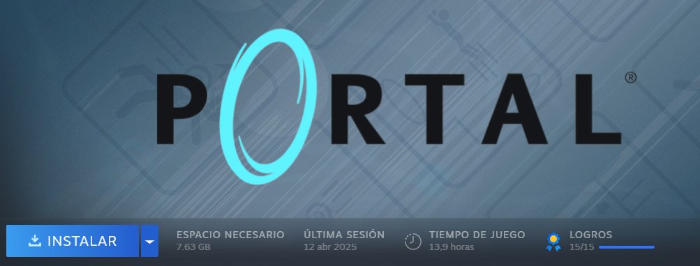elperuanoxDd's tweet photo. Portal platinado el 12/04/25, buen juego a pesar de los años q tiene y sigue siendo divertido, pero prefiero su secuela https://t.co/yzThuvW5GA