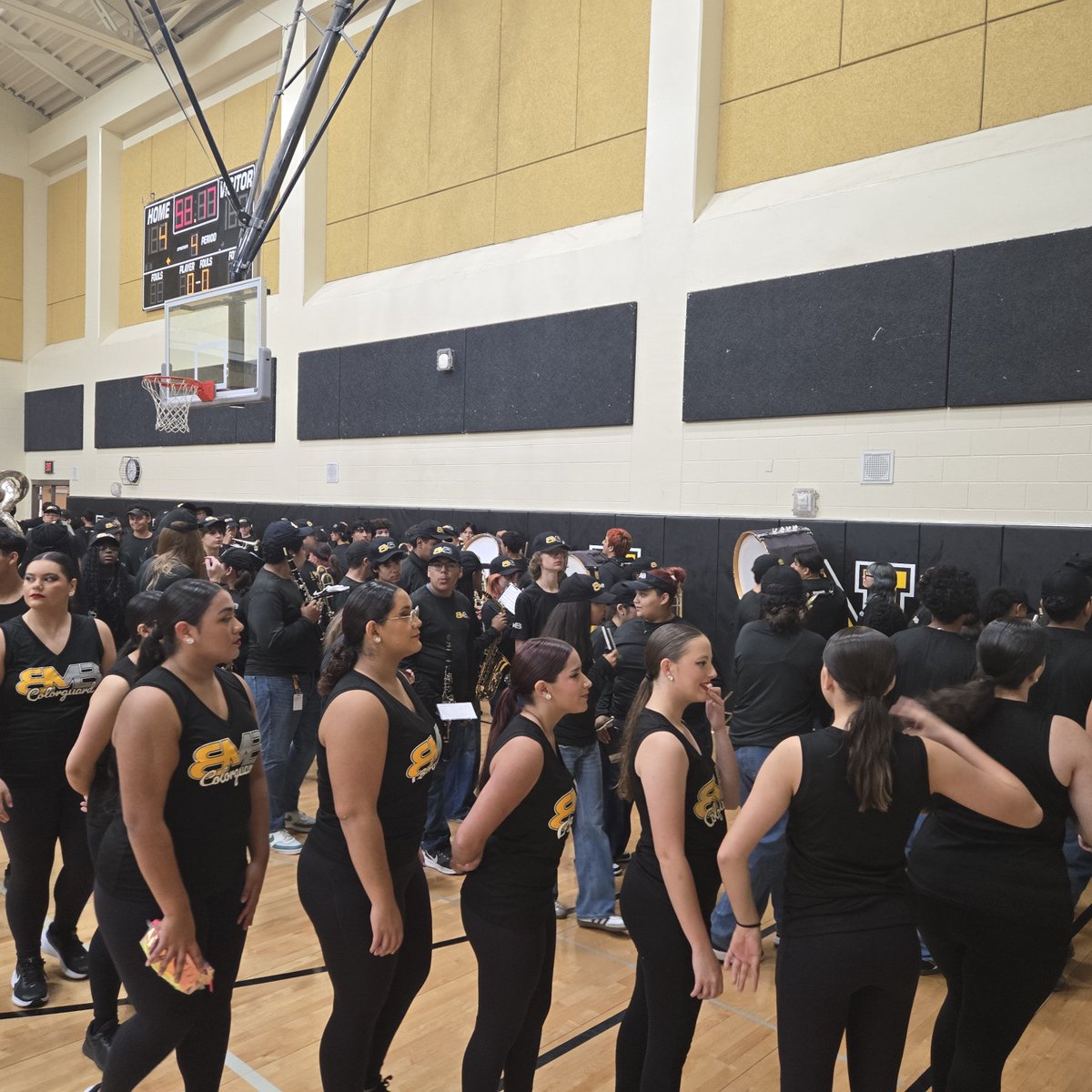 WBhsRod's tweet photo. Sights and sounds of @NISDBrennan first pep rally of the season last Friday. Mr. Rod hanging out with @MrGMachine1 #BFND #GoBears #BMB #areyoureadyforsomefootball #beLegendary #beBeowulf https://t.co/aBichTz8ZW