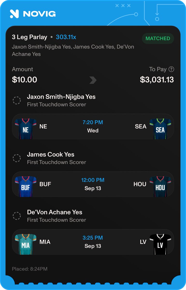 Thechemistbets's tweet photo. 🚨 $1,000 GIVEAWAY 🚨
1st TD scorer lotto🎰

I took a poll: CFB Ladder or 1st TD Lotto + Giveaway?

Why not both? 🧪

If we hit this, $1,000 CASH to one random person who RTs this.

Almost time to stop messing around with lottos and start playing our straights💰🧪 https://t.co/kEbHG6dKpp