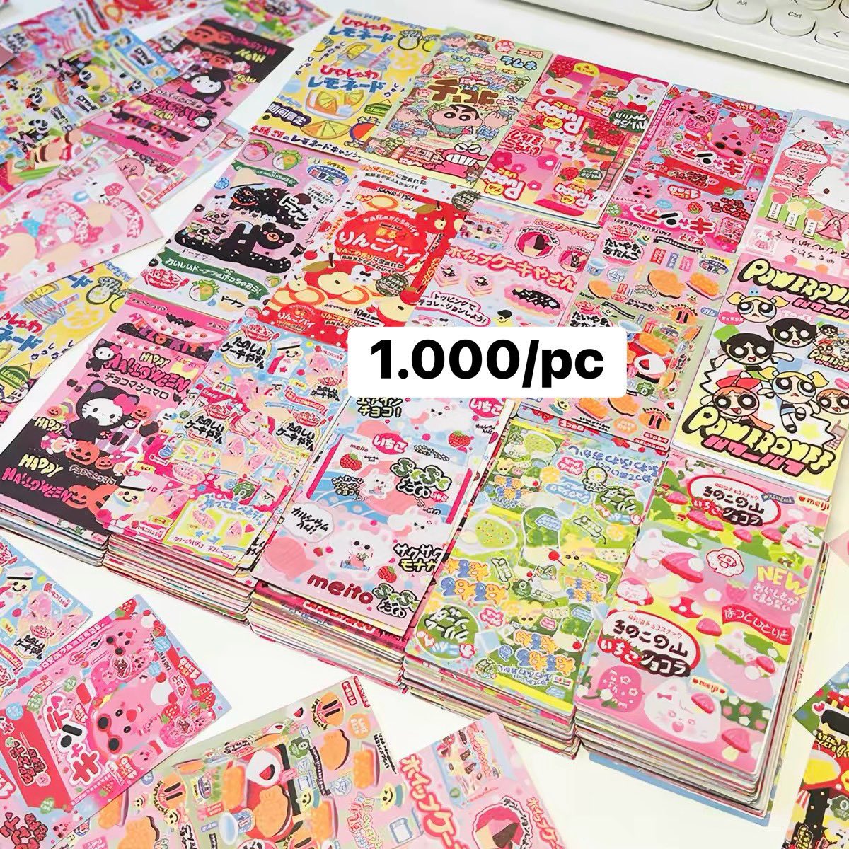 strawbareiis's tweet photo. HALLOWW HALLOWW👋🏻 AKU MAU OPEN PO STICKER LUCUk gEMAY IMUT😻🫶🏻. tax di Rp400-500/pc jadi semua UNDER 2000 RUPIAH😽🙌🏻 yang mau boleh rep iaaa [ ADA GO LINEEE ] ✌🏻 https://t.co/Y2zeJpXX5u