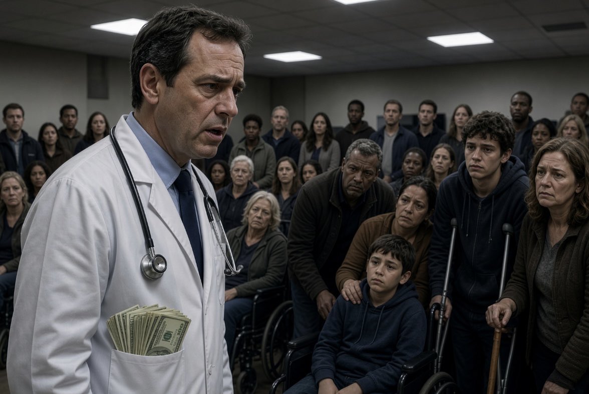 harryfisherEMTP's tweet photo. Everyone in the medical field still saying vaccines are “SAFE” should have to stand in front of a vaccine injured group and say it to their faces.

God bless https://t.co/z3u3ztZk8e