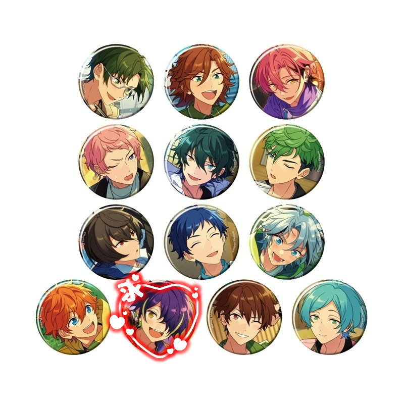zvfrjs's tweet photo. 【交換】 あんスタ コレクション缶バッジ コレ缶 2026 Aug. casual idol

譲▶敬人 斑 舞珠 宗 みか ジュイス 凛月 弓弦 維吹 スバル 千秋 奏汰
求▶忍 

i3box、c5box予約予定です。
星4星5の比率違い気にしません◎
お心当たりの方いらっしゃいましたら、お声掛けお待ちしております😸💛 https://t.co/rSCCHyg1Mg