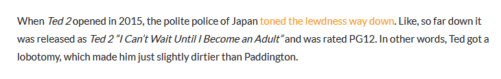 80085D's tweet photo. @JinksWasntTaken @UltraVaultisrad idk if the show is available in china as i cant read chinese. but with how hard it is to get foreign media approved by the chinese government, im not surprised that Ted 2 gets toys made rather than the show. Ted 2 is also popular in japan (sources: pic 1: thefreshtoast, 2: eater) https://t.co/TDO65wDQdB