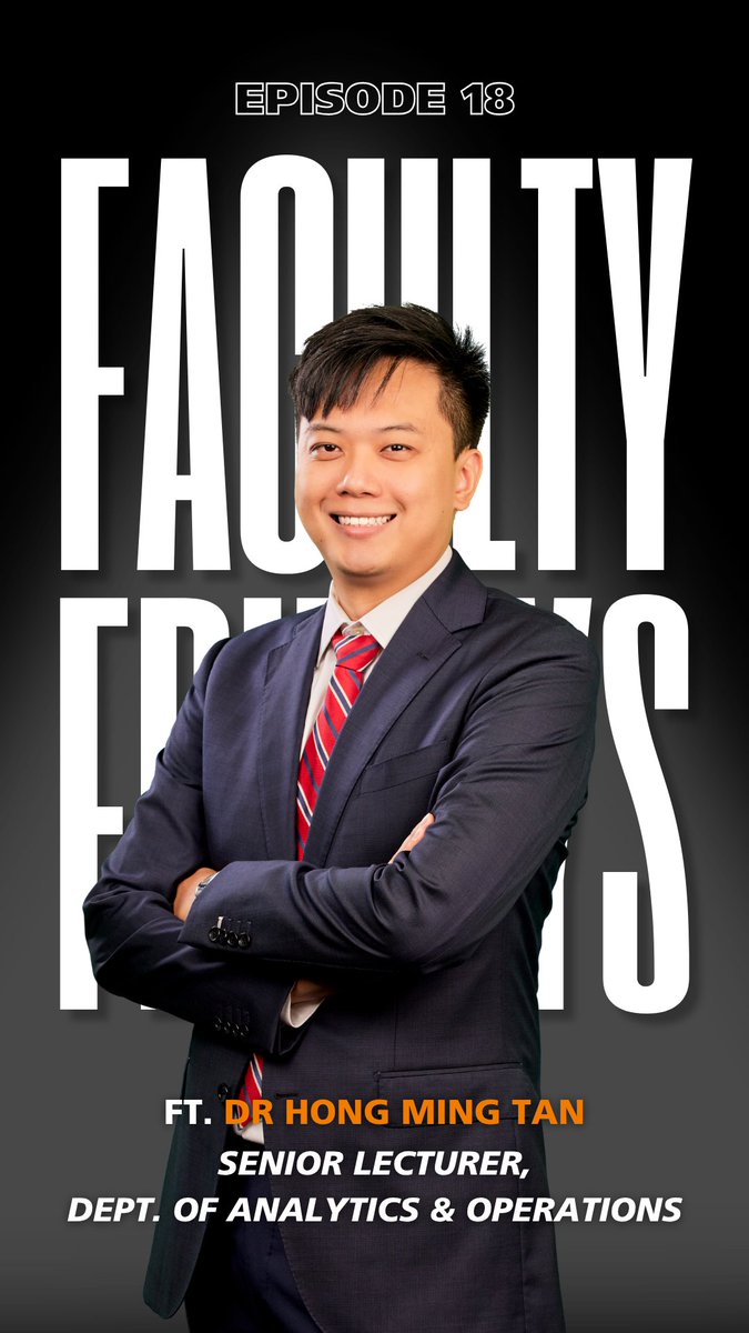 NUSBizSchool's tweet photo. How can organisations better engage their employees?

Dr Tan Hong Ming on Murata Electronics Singapore, where a BBA alumna built the survey and the models that showed which factors actually drive engagement.

Watch the reel: https://t.co/aTz4T2EJHA

#NUSBusinessSchool #FacultyFridays