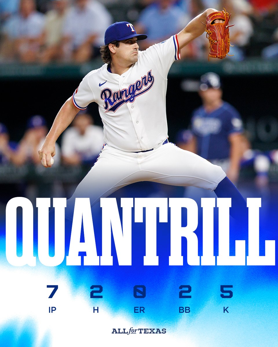 Texas Rangers: That's some quality Quantent 😤