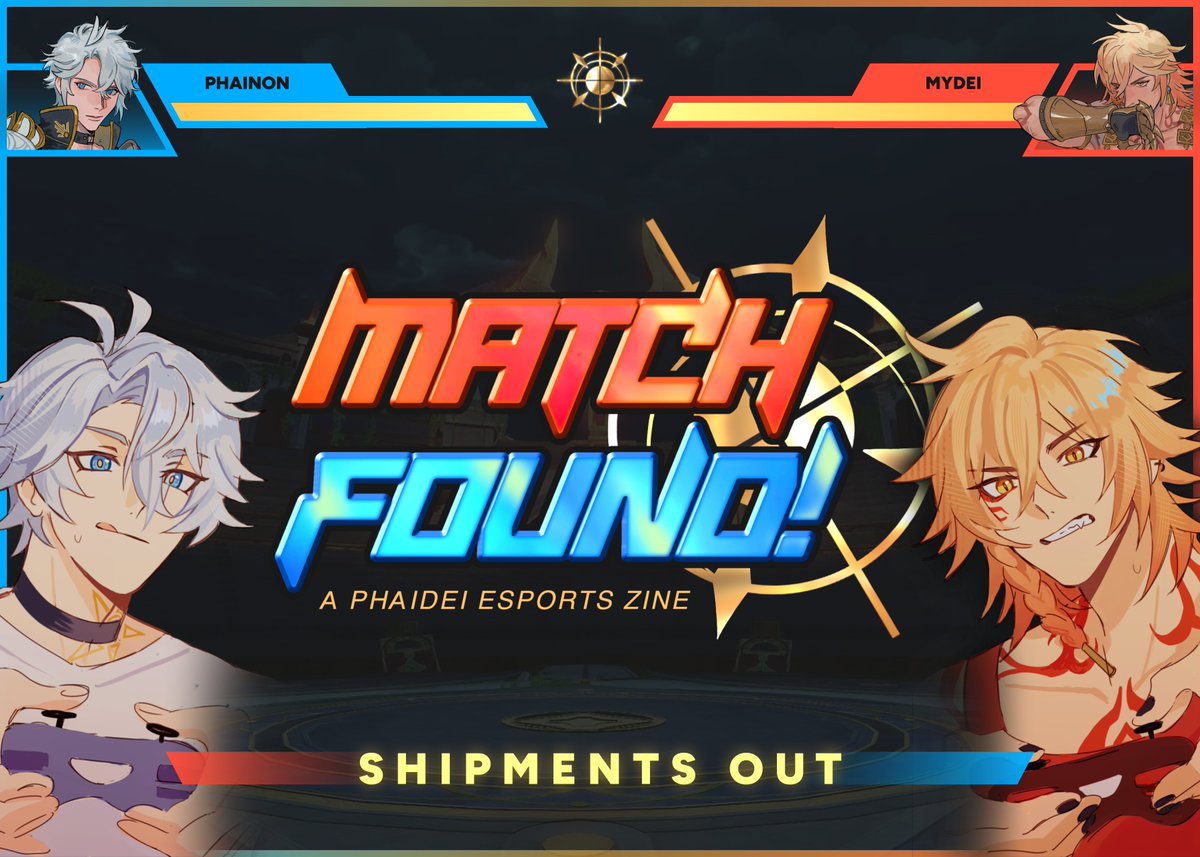 matchfoundzine's tweet photo. 【SHIPPING &amp; DELIVERY UPDATE】

Check your inboxes, Players! Digital PDFs have been sent to your emails and all physical orders have now been shipped out! 

If you have not yet received an email with your PDF copy or your tracking number, please contact us with your order number. https://t.co/FO4CKai7Sv