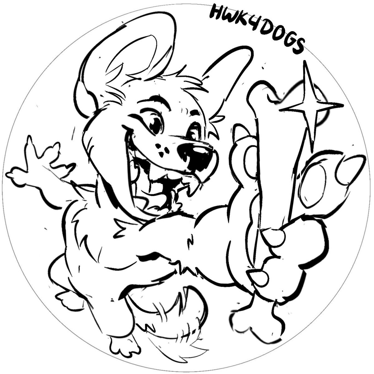 homeworkfordogs's tweet photo. Freebie opportunity! Drop your African Wild Dogs here and I might draw them for this YCH! https://t.co/wTRm5taIcC
