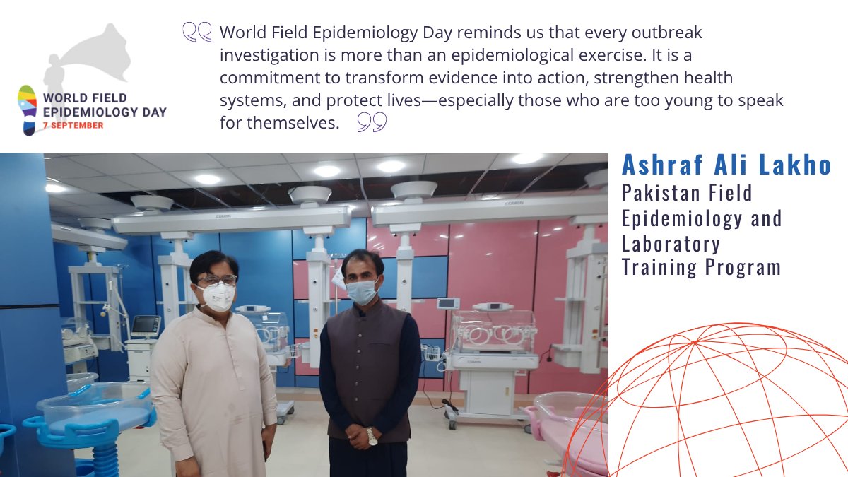 tephinet's tweet photo. #FieldEpidemiology is not only about responding to emergencies-it’s about preventing the next one. This is what Pakistan 🇵🇰 FELTP grad Ashraf Ali Lakho did in response to an #Mpox outbreak among children <5. 

🔗https://t.co/KXEhtISe8U        

#WFED #mpox  #FETP #GFEP https://t.co/8Y5UJCaq9G