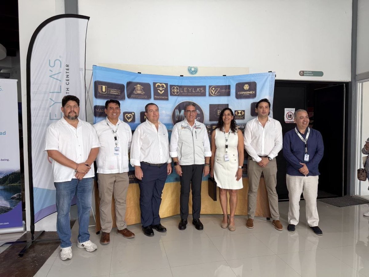 FlavioCarlosRo's tweet photo. ¡Qué honor representar a la Gobernadora @MaraLezama en la 1.ª edición del Medical Summit 2026 en Cozumel! 🩺

Este intercambio científico fortalece la salud de las y los quintanarroenses, así como de miles de turistas que nos visitan a diario. 🤝

#CuidarEsTransformar 🩺♥️ https://t.co/o82cGw290J