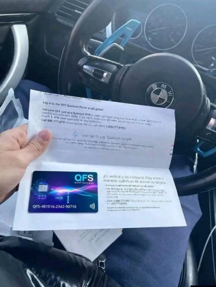 17thlatter's tweet photo. This QFS credit card works like your bank card and will be delivered to your doorstep once ordered. Connect your QFS account to your wallet. If you haven't set up your QFS XRP account, click the link below and message me
https://t.co/aAWtZtZSOz https://t.co/ThCaWLTpqc