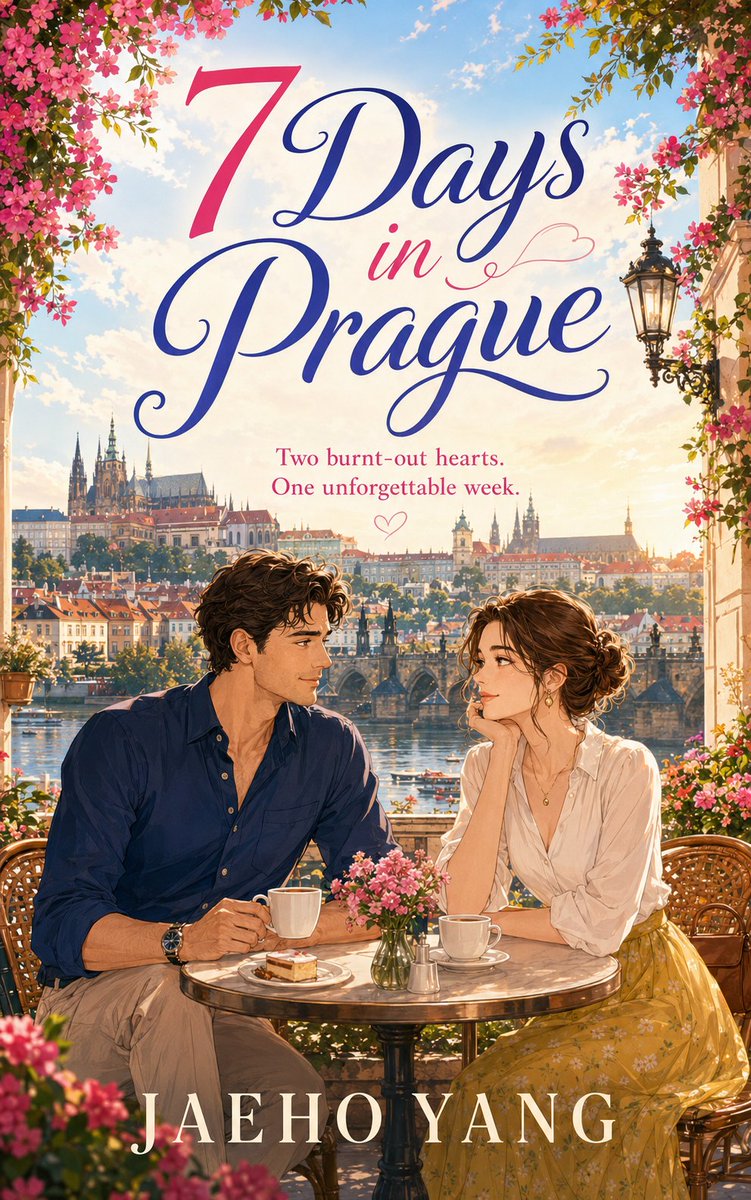 JaehoYangAuthor's tweet photo. πΈ Two burnt-out hearts.
One beautiful city.
Seven days that could change everything.
π 7 Days in Prague
Available on Amazon Kindle.
#7DaysInPrague #AmazonKindle #KindleBooks #RomanceComics #TravelRomance #Romance #JaehoYang https://t.co/nmMinVdRQ7