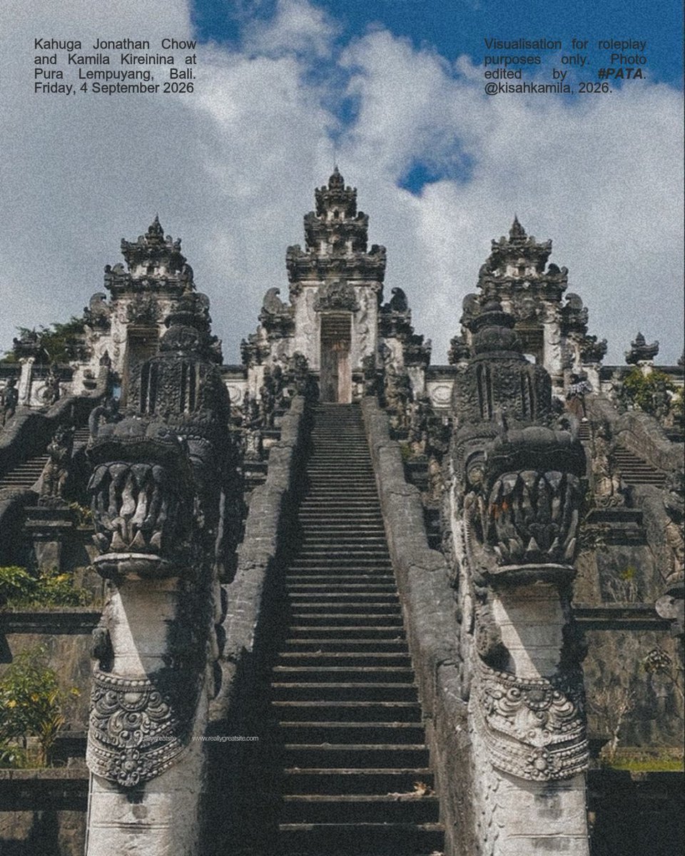 kisahkamila's tweet photo. 📍 Pura Lempuyang ━ Bali
       4 September 2026.
       Mengawali pagi ini dengan jalan-jalan. And our first stop is Pura Lempuyangan 🤍 https://t.co/iSJtEg8ebc